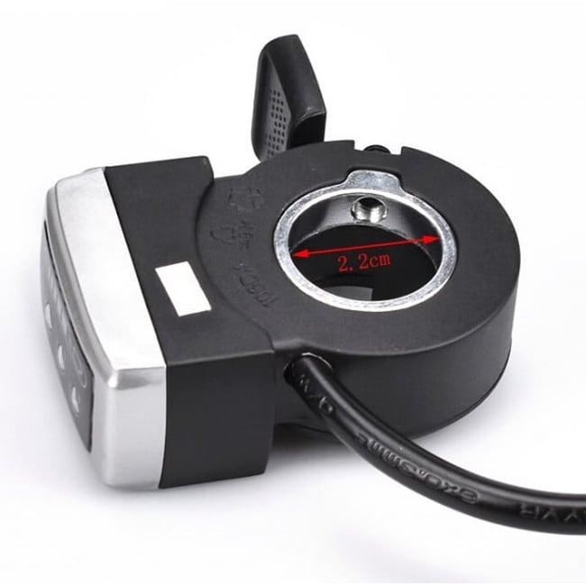 Maneta acceleratie "la deget" bicicleta / trotineta electrica, model 1, 36V