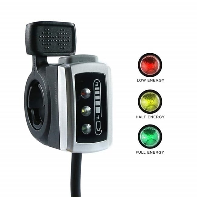 Maneta acceleratie "la deget" bicicleta / trotineta electrica, model 1, 36V