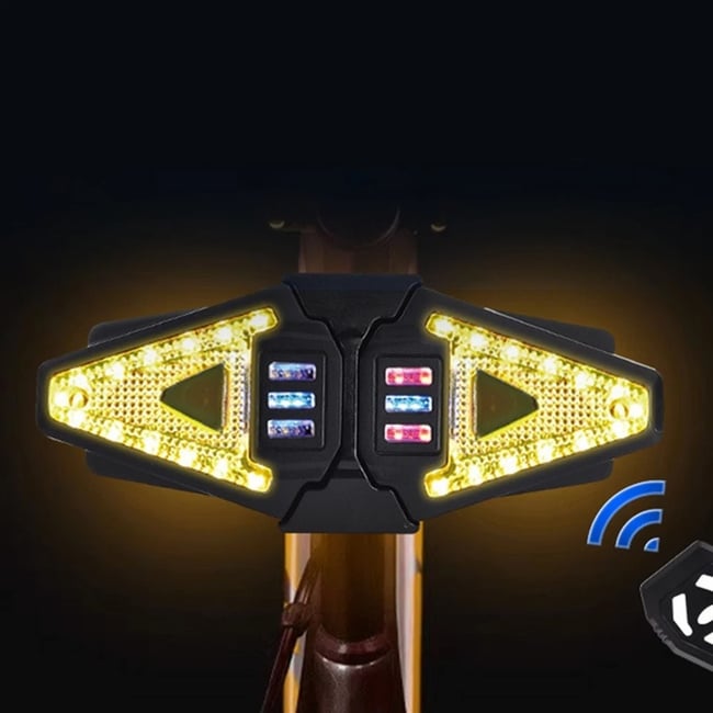 Sistem de semnalizare fara fir, avertizare sonora pentru bicicleta, LY-0829