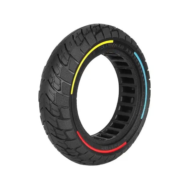 Cauciuc plin pentru trotineta electrica 10x2.5, compatibil Kugoo M4/M4 Pro Zero 10X - Model Tricolor