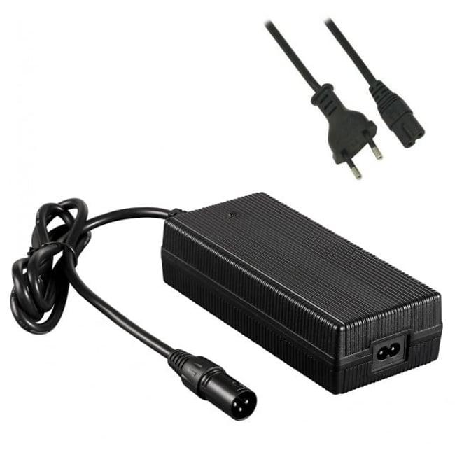 Incarcator bicicleta electrica 29.4V 2A, pentru baterii 24v Li-Ion, XLR 3P