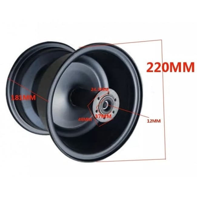 Janta fata scuter electric City Coco 225/55/8 Inch