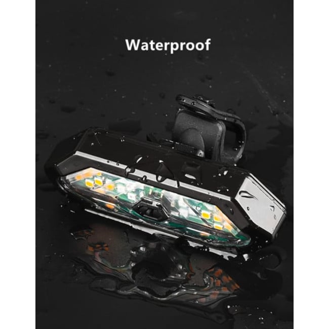 Semnalizare wireless trotineta / bicicleta, cu acumulator 800mah, incarcare USB