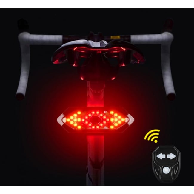 Semnalizare wireless trotineta / bicicleta, cu acumulator 800mah, incarcare USB