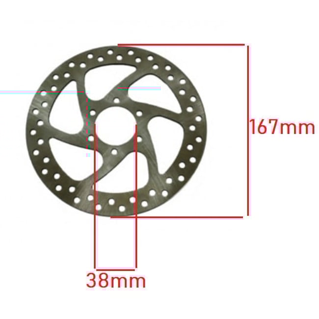 Disc frana scuter electric City Coco