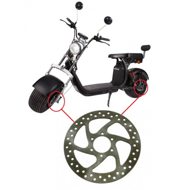 Disc frana scuter electric City Coco