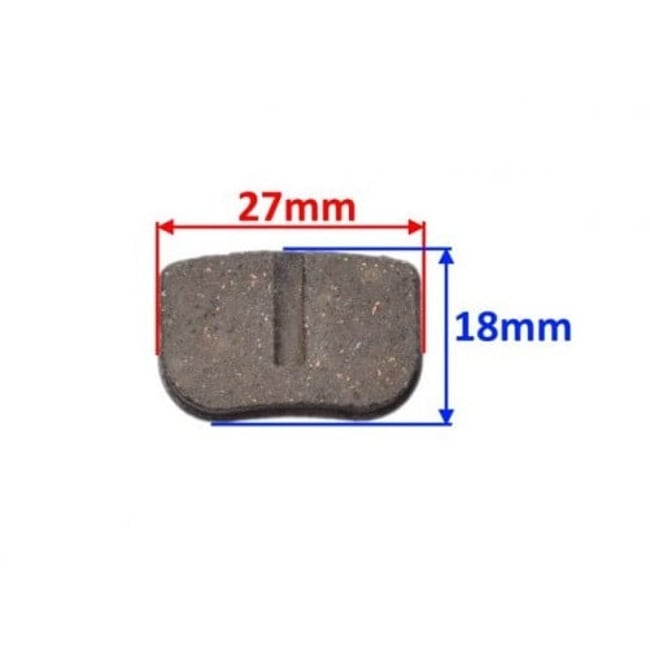 Set placute frana Pocket bike, mini atv