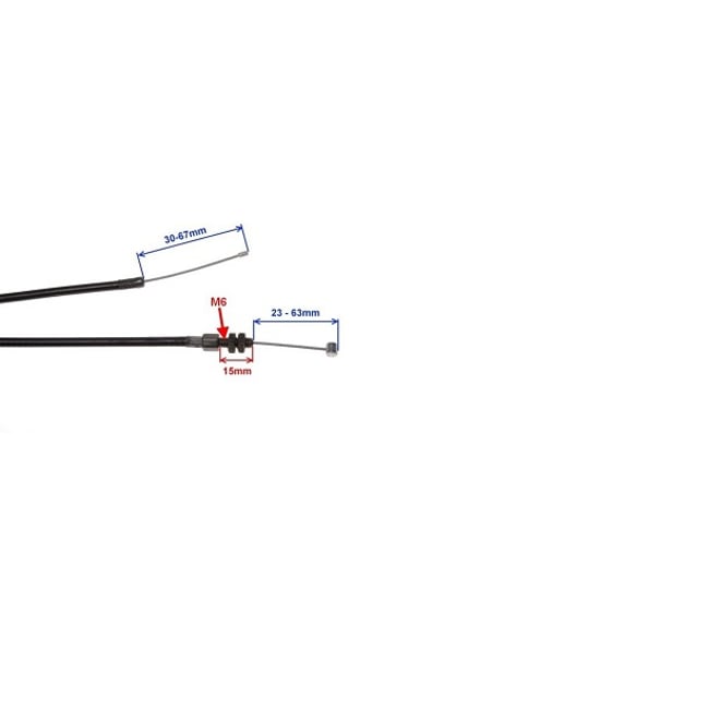 Cablu acceleratie atv 250cc XY250ST-9C automat
