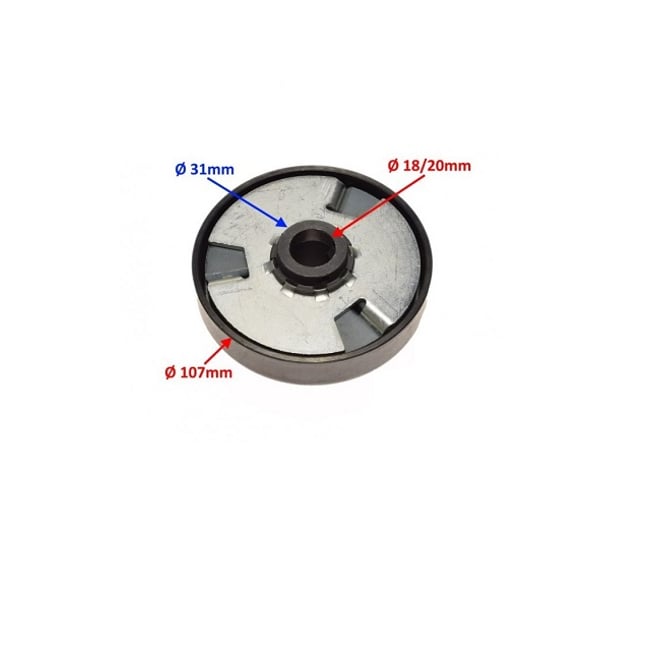 Ambreiaj complet Lifan, GoKart HONDA GX160 GX200 i LIFAN 160 200, lant 08A-1