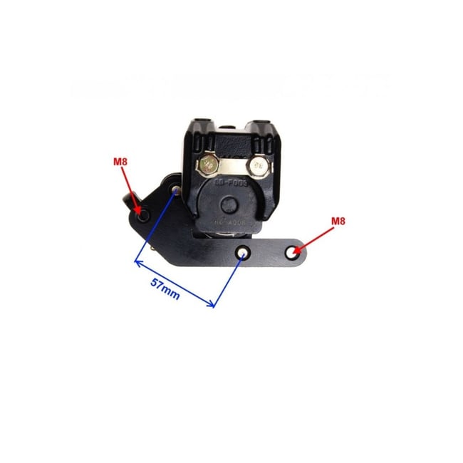 Etrier frana fata atv 150cc XY150ST, negru