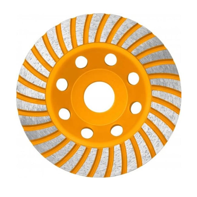 Disc oala diamantat, 125x22.23x4.5 mm, segment turbo