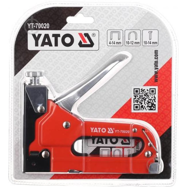 Capsator metalic pentru tapiterie 4-14mm, Yato YT-70020