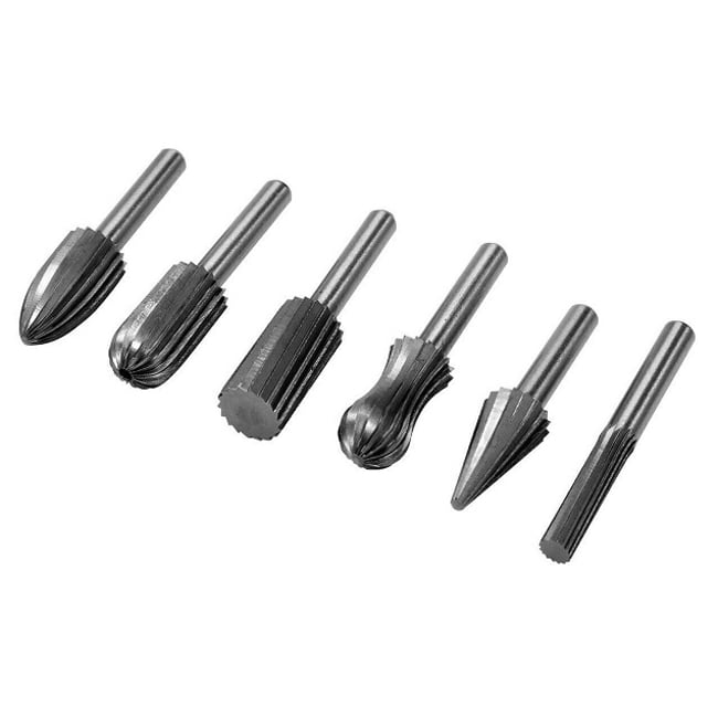 Set cutite frezat, Yato YT-61711, tija 6 mm, ambalaj plastic, 6 bucati