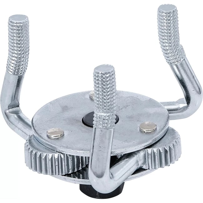 Cheie pentru filtru ulei cu 3 brate, 65 - 110 mm, adaptor 3/8" 1/2"