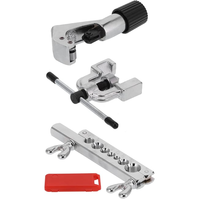 Trusa pentru bercuit + taietor taiat tevi cupru si aluminiu,3 piese (CT-1226M, 5-16mm)