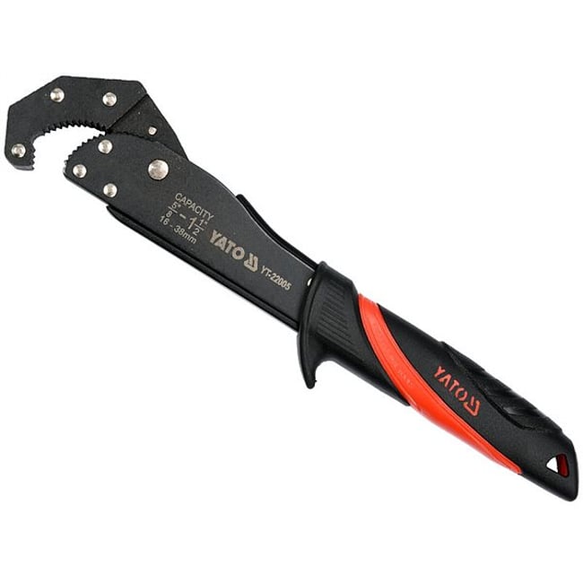 Cleste Reglabil pentru Tevi si Piulite YATO YT-22005, 16-38mm, 300mm