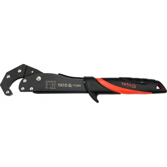 Cleste Reglabil pentru Tevi si Piulite YATO YT-22005, 16-38mm, 300mm
