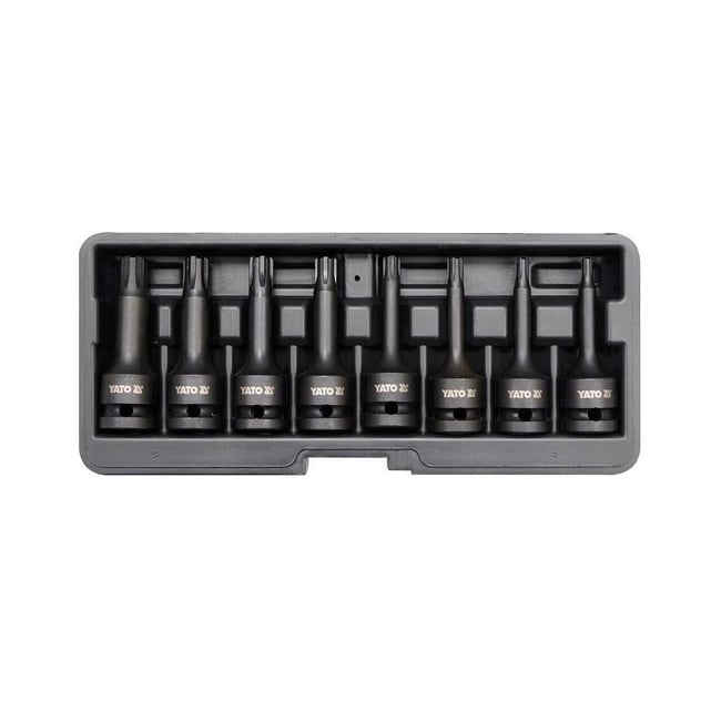 Set chei de impact, Yato YT-1068, Ribe RM5-RM13, 1/2, Cr-Mo