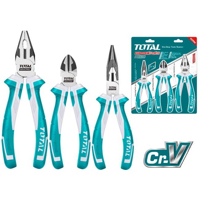 Set clesti 3 buc TOTAL Industrial - 8"/6"/6", THT2K0301