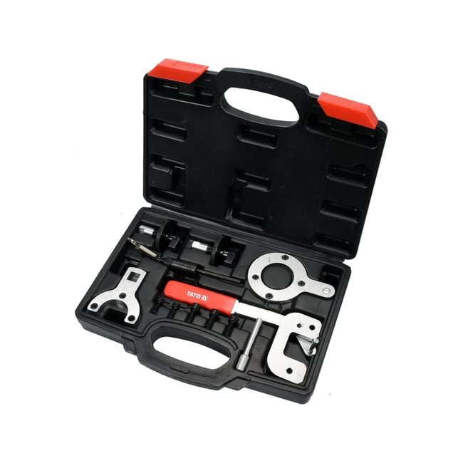 Set 12 piese blocare distributie, Yato YT-06003, pentru motoarele diesel (Ford, Fiat, Suzuki, Opel)