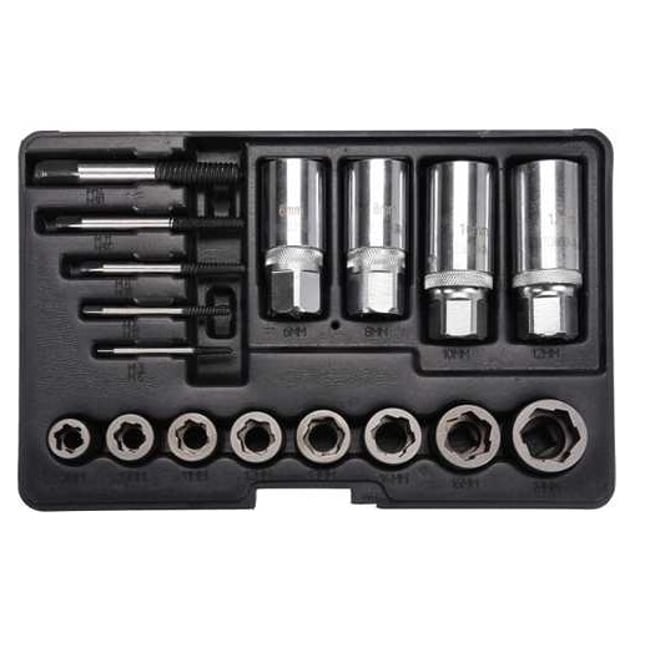 Set universal de extras suruburi si piulite, Yato YT-06033, 17 bucati