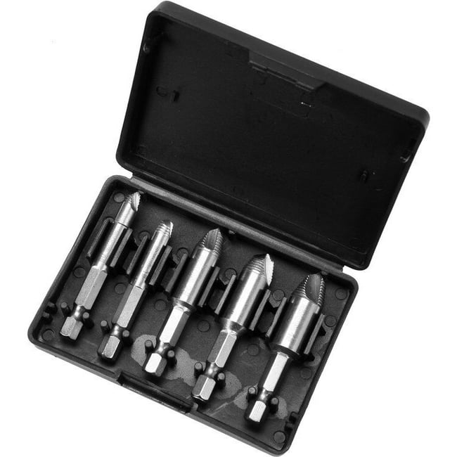 Set extractoare suruburi rupte, Yato YT-06035, 0-14 mm, 5 bucati