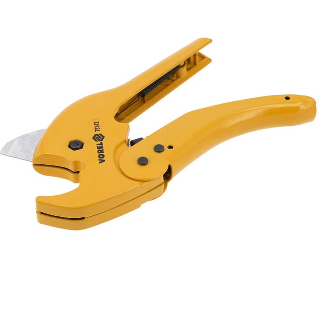 Foarfeca pentru taiat tevi din pvc, 42mm, Vorel