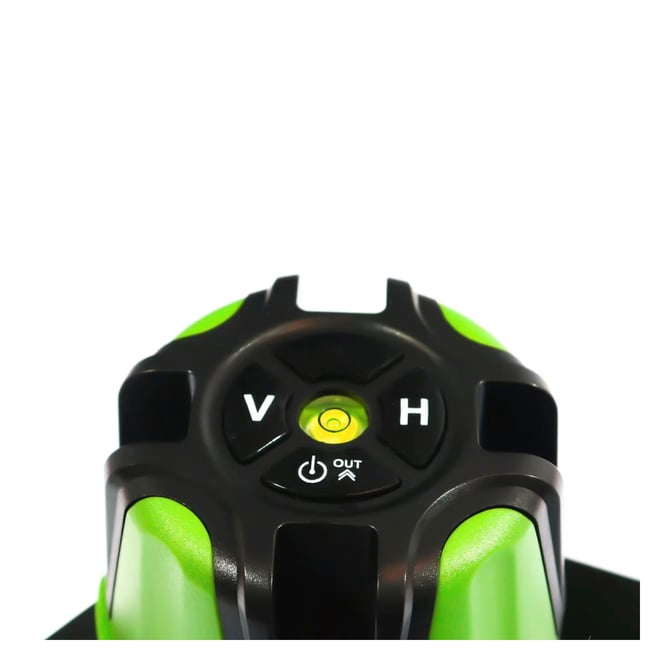 Nivela laser 5 linii, 40m, ±2mm/5m, si 2 acumulatori, PARTNER PRO PLE-5D 14624