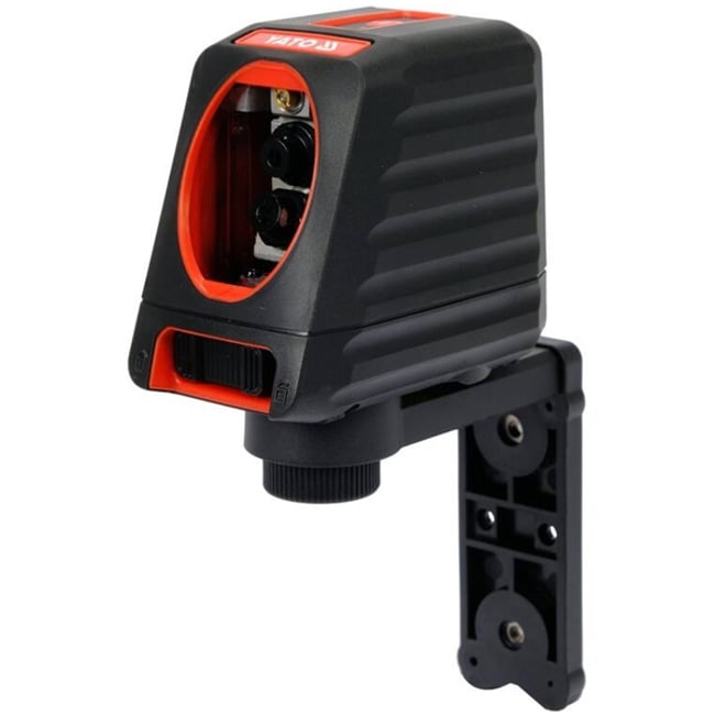 Nivela laser cu linii, Yato YT-30433, 1 linii laser, fascicul verde, suport perete