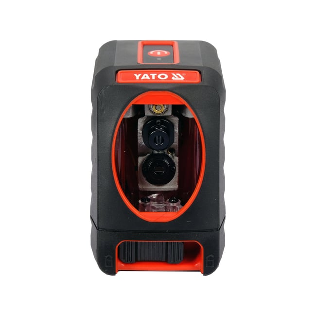 Nivela laser cu linii, Yato YT-30433, 1 linii laser, fascicul verde, suport perete