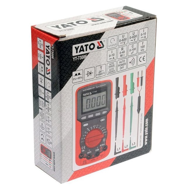 Multimetru digital universal, Yato YT-73086