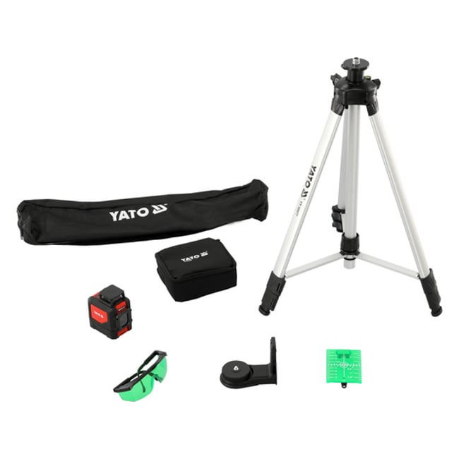 Nivela Laser Yato YT-30440 verde, 5 linii, 360°