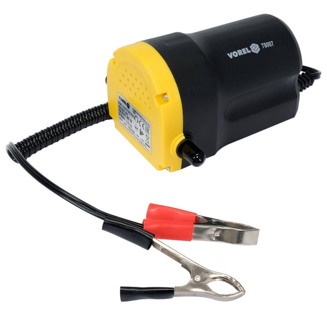 Pompa pentru scos ulei, Vorel 78007, 12 V 80 W, debit 3 l/min