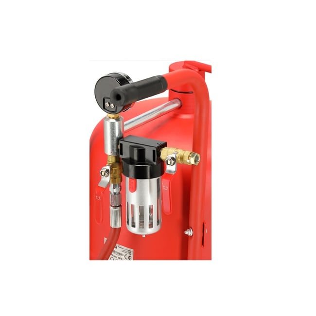 Aparat de sablat, 40l, 170-708l/min, Yato YT-55830