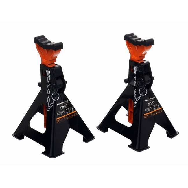 Set 2 suporti pentru auto, Kraft&Dele KD3183, capacitate 3 Tone