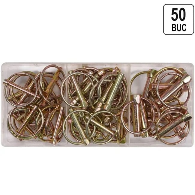 Sigurante Stift cu Inel 50 Buc, Yato YT-06787