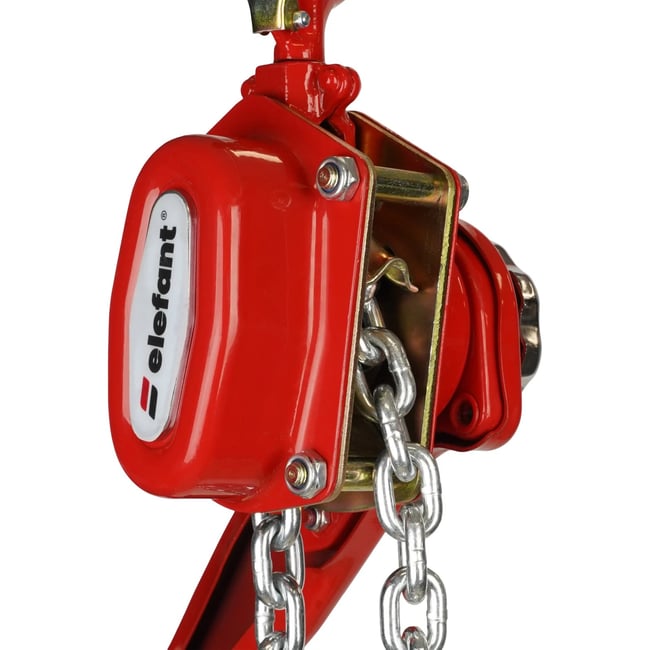 Macara manuala cu levier 3000 kg, lungime lanț 1,5 m, ELEFANT ESH-3