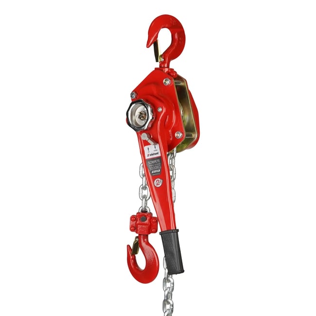Macara manuala cu levier 3000 kg, lungime lanț 1,5 m, ELEFANT ESH-3