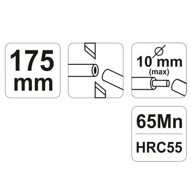 Cleste pentru dezizolat, Yato YT-2268, 175 mm