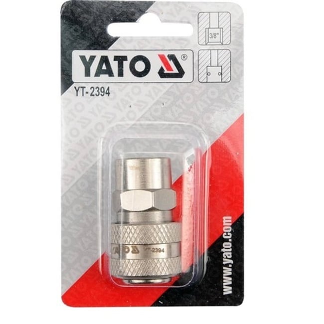 Mufa rapida pentru pistol pneumatic 3/8", cu filet Interior, Yato YT-2394