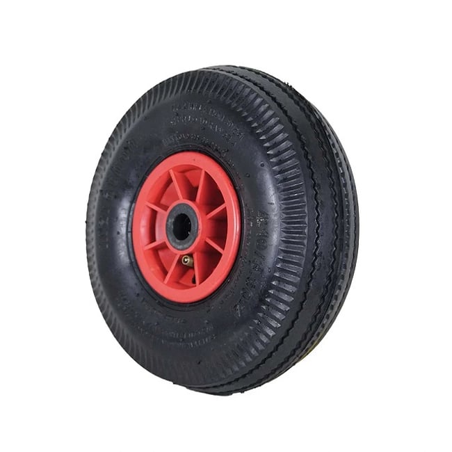 Roata liza, janta plastic, TT, rulment cu ace, 4.10/3.50–4, MX374