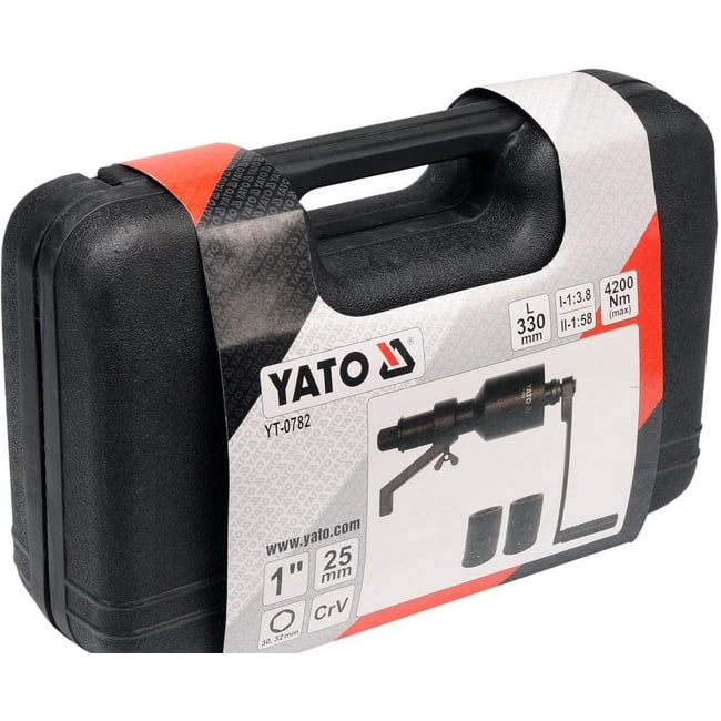 Antrenor cu amplificator de forta, Yato YT-0782, 2 tubulare 32 / 33 mm, CrMo 4140