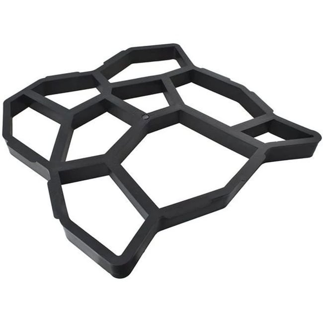 Matrita cu Contur pentru Turnat Pavaj din Beton, Sablon Forma Imitatie Naturala, Dimensiuni 430 x 425mm, Vorel 35060