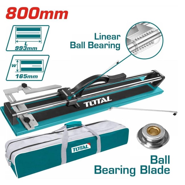 Masina de taiat gresie si faianta, Total THT578004, cu rulmenti, 800 mm