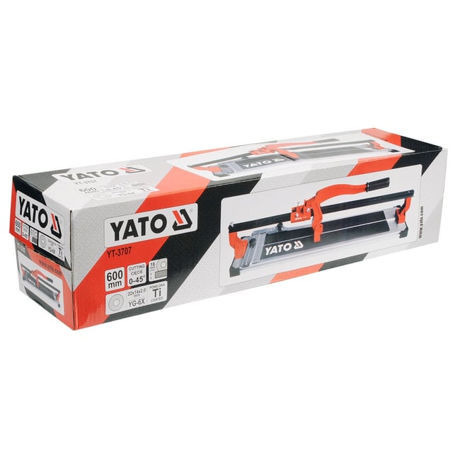 Masina de taiat gresie si faianta, Yato YT-3707, 600 mm, taiere 45 grade