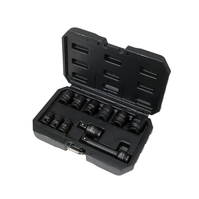 Set chei tubulare de impact 1/2'', 11 piese, Yato YT-10255