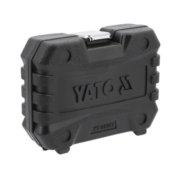 Set 6 chei tubulare extra adanci, 120mm, Yato YT-38361