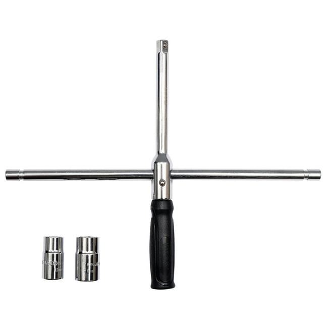 Cheie cruce pentru roti, Yato YT-08035, 17, 19, 21, 23 mm