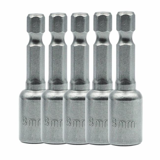 Capete chei tubulare, profil hexagonal interior, 8 mm, set 5 bucati