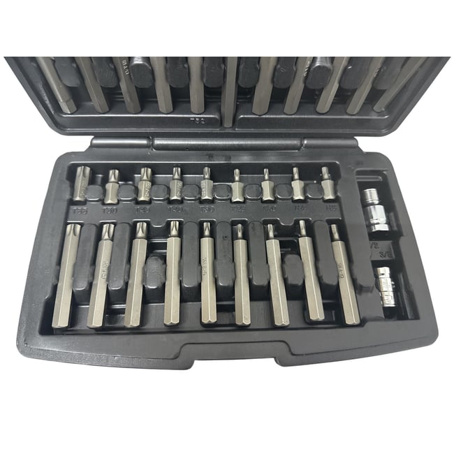 Trusa biti torx, hex si spline, 41piese